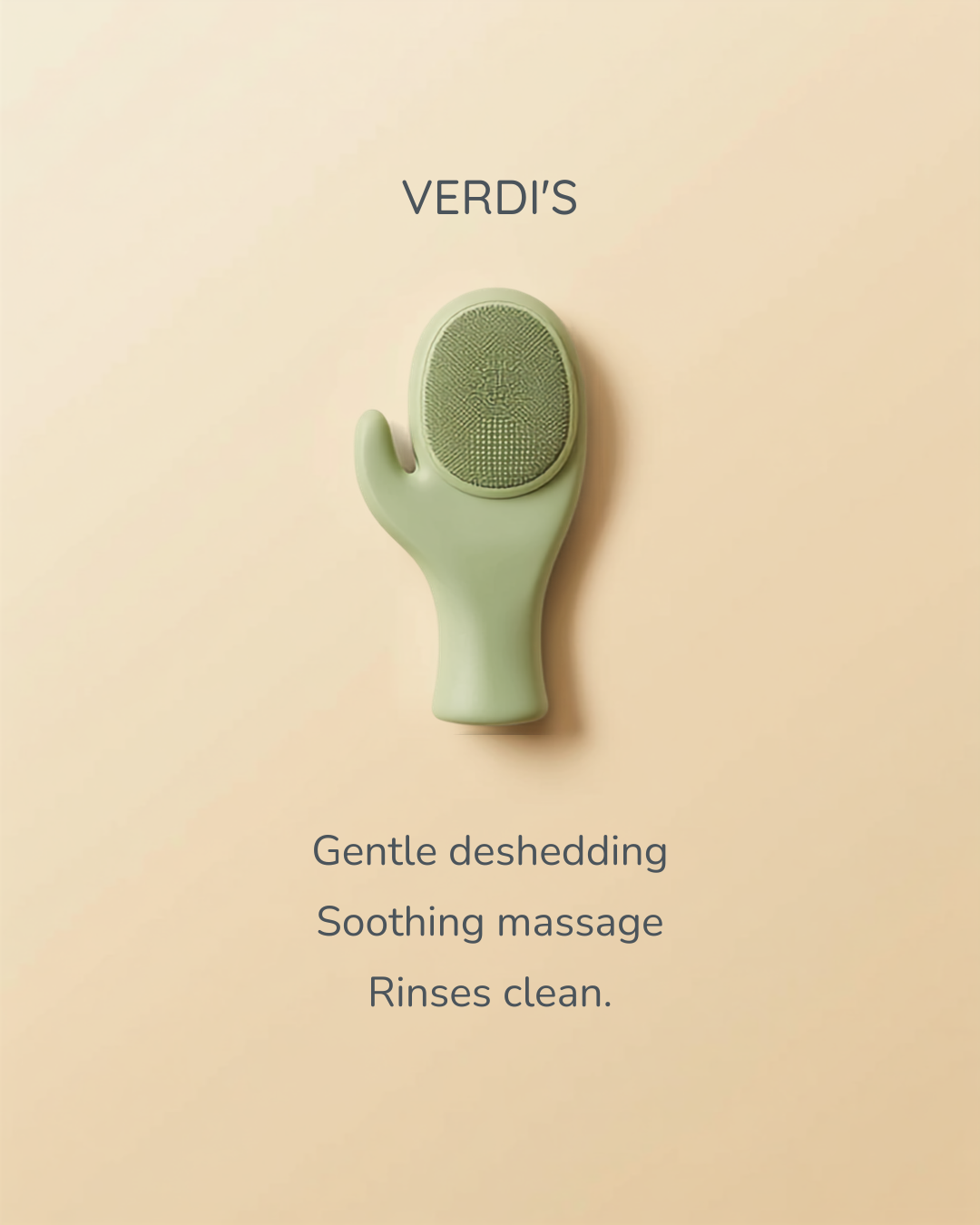 VERDI'S PawMitt Silicone Grooming & Massage Glove