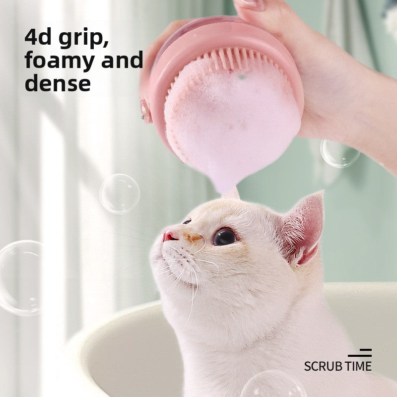 SudsyPaw Silicone Bath & Massage Brush