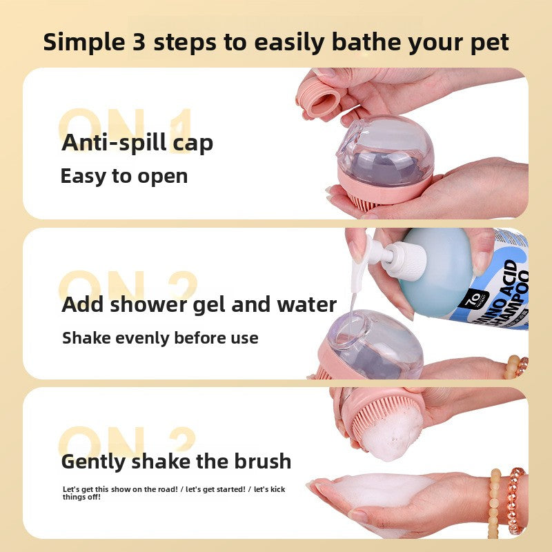 SudsyPaw Silicone Bath & Massage Brush